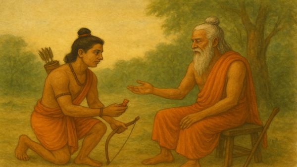 Dakshina, the most painful guru in history… When a guru put this demand in front of his disciple