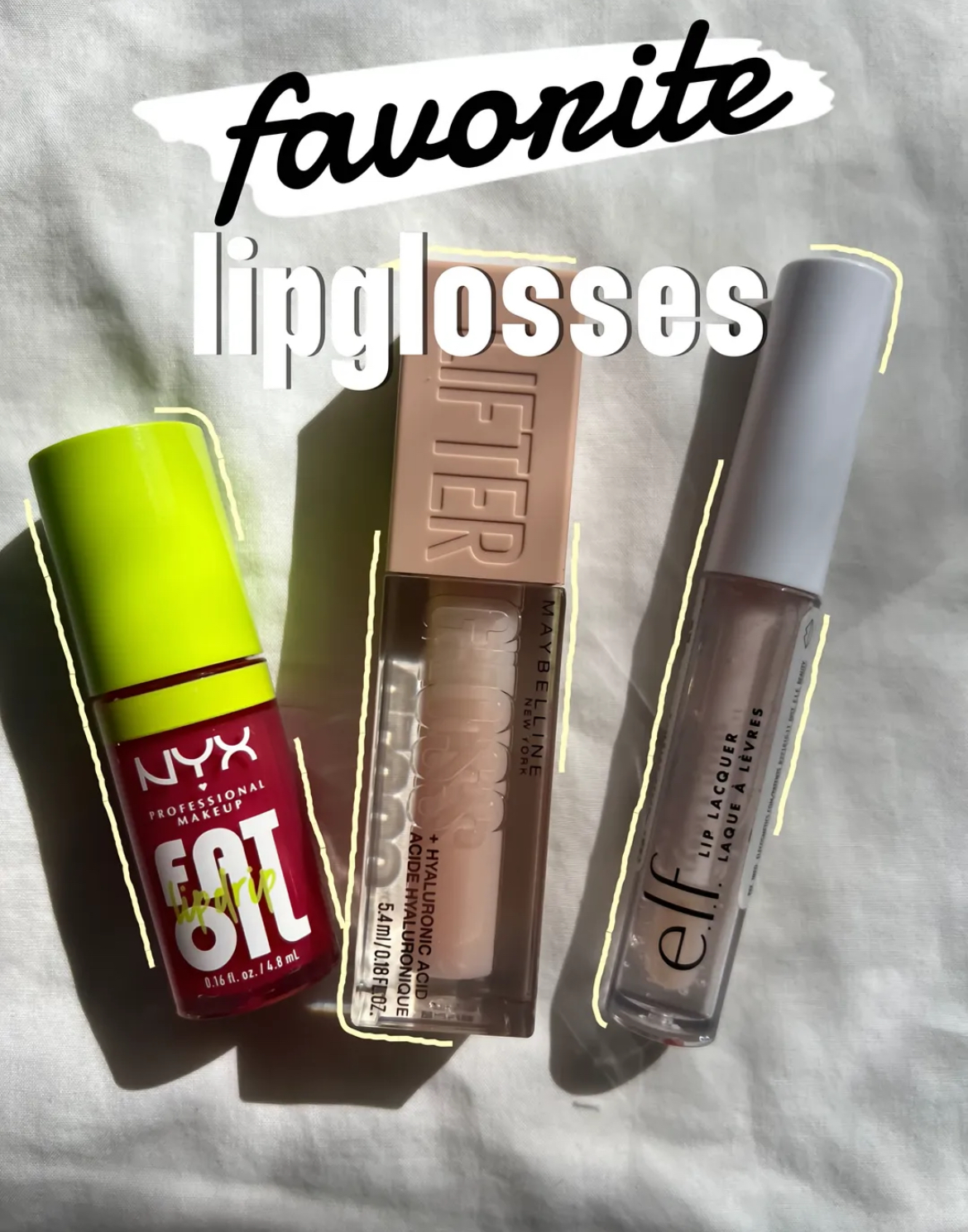 Glossy Lips Must-Haves!