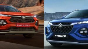 Maruti Fronx vs Toyota Taisor: which turbo suv coupe is right for you