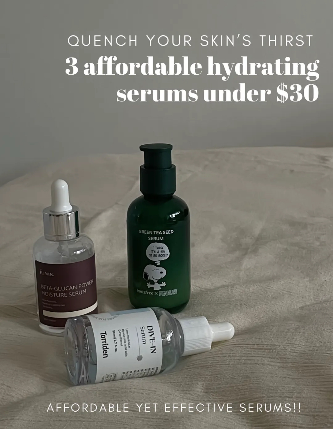 Glowing With Serums!