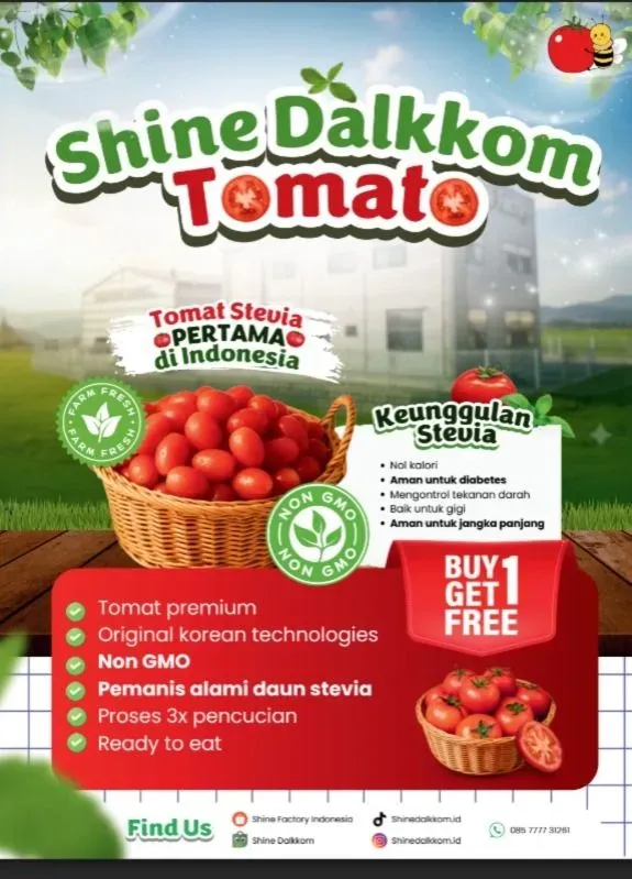 Tomat stevia di Transmart Tomat stevia di Transmart