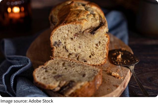 Glütensiz Muzlu Ekmek