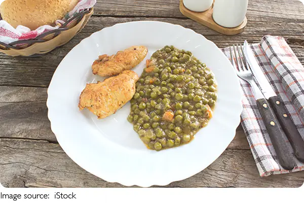 Tavuklu Bezelye Lezzeti