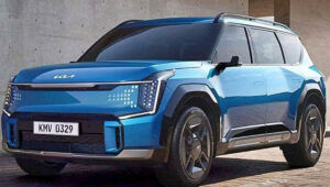 Kia EV9: A luxurious three-roctric SUV BLENDING Space, Power, and Futuristic Design