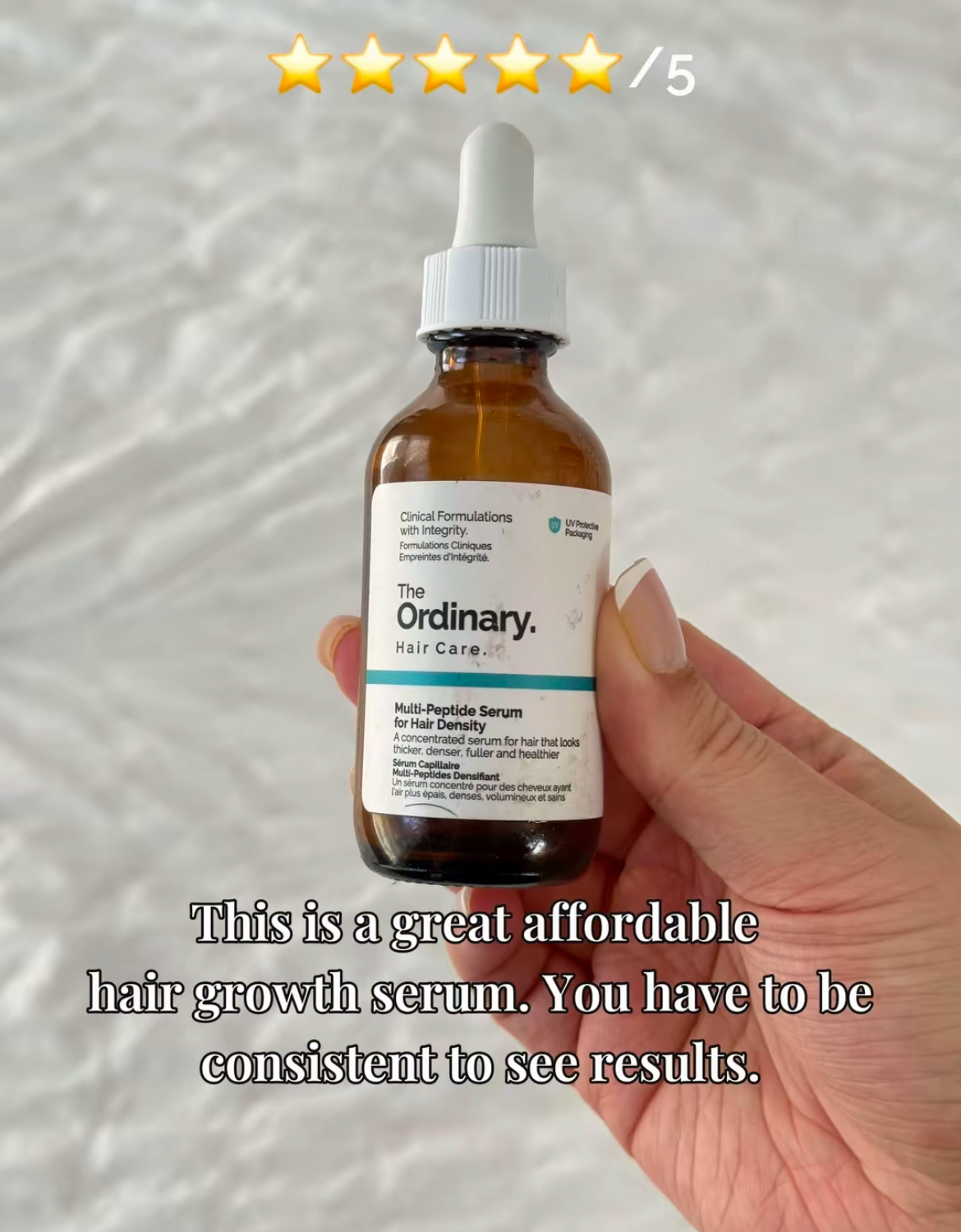 Mes sérums capillaires