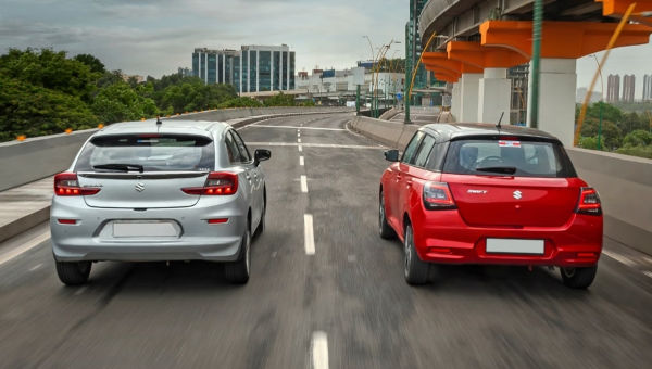 Maruti Suzuki Swift vs Maruti Suzuki Baleno
