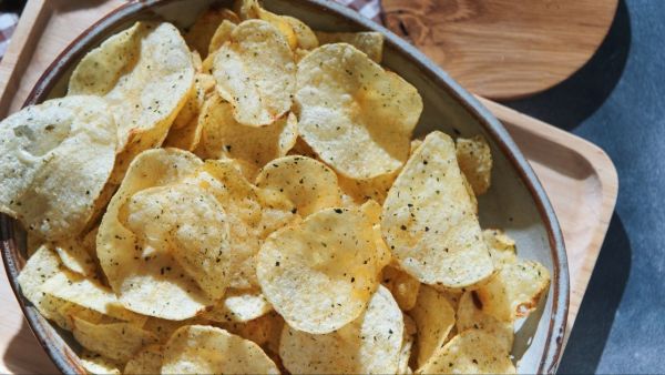 Navratri Vrat Potato Chips Recipe