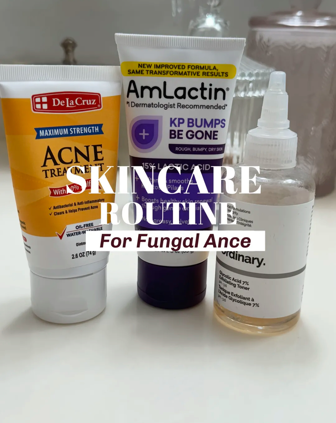Fungal Acne Fixes!