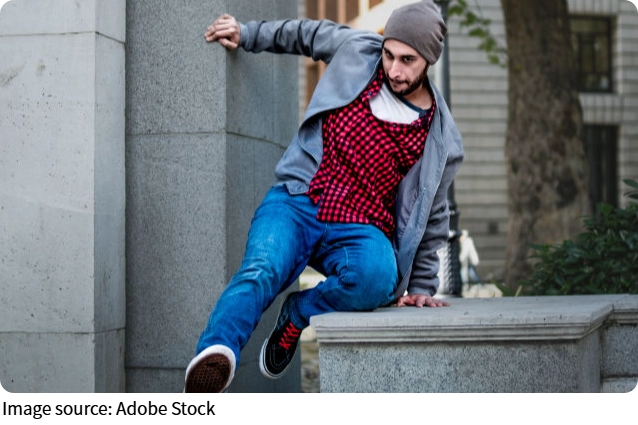 Parkour: liberdade total