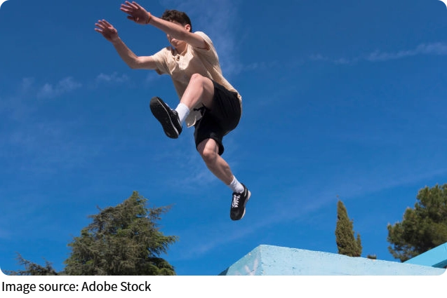 Parkour: liberdade total