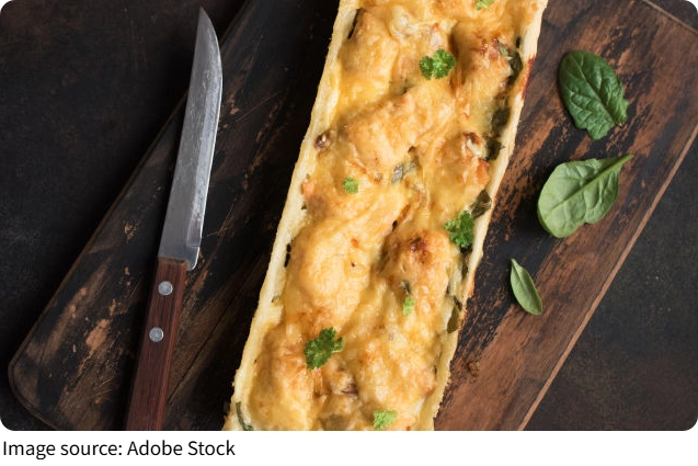 Pastel Espinacas y Ricotta