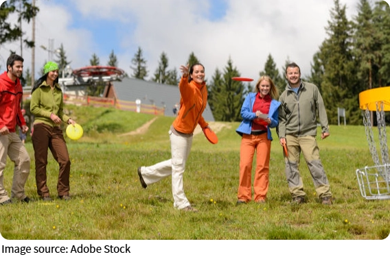 Frisbee, café e conexão