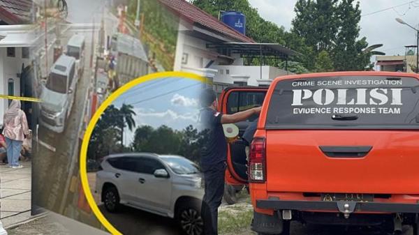 PERAMPOKAN - Seorang IRT di Talang Bakung, Jambi, menjadi korban perampokan, Kamis (2/10/2025). Sejam sebelum ia ditemukan tak bernyawa, satu unit Pajero Sport putih terekam masuk ke gerbang Tol Sebapo.