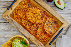 Homemade Cheddar Crisps