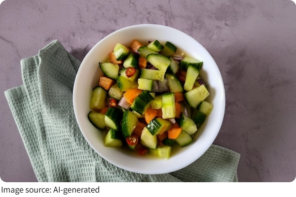 Rau củ muối chua kiểu Nhật