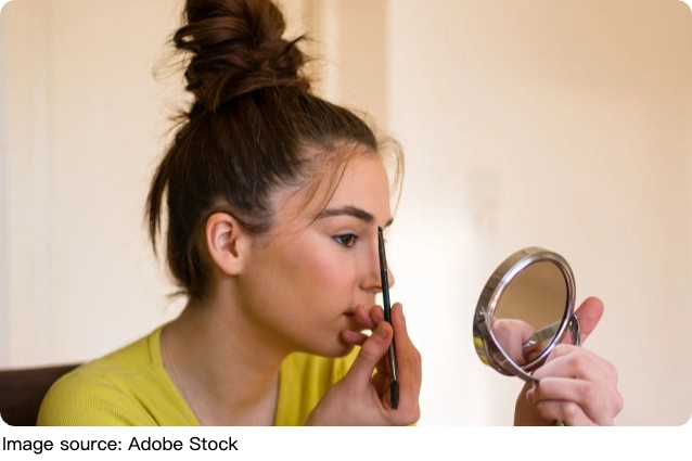 Lábios naturais e perfeitos