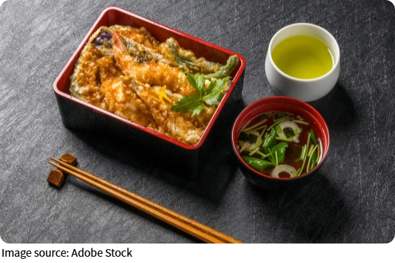 Traditionelle Tempura