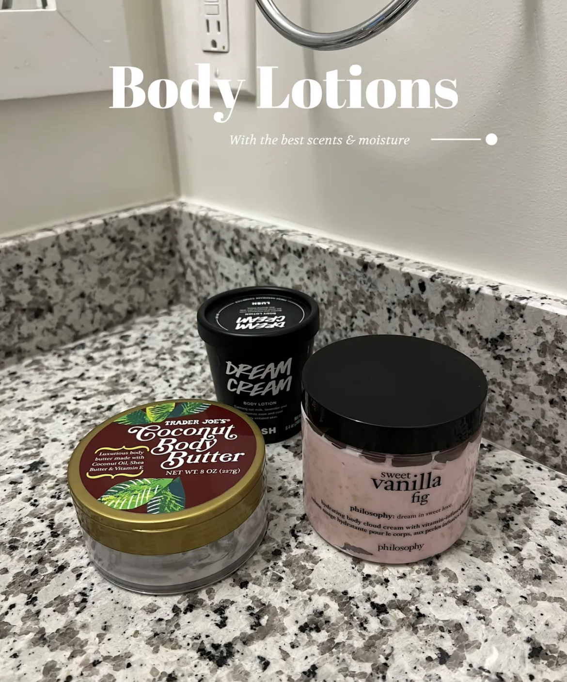 Lotions: Skin Hydrated!