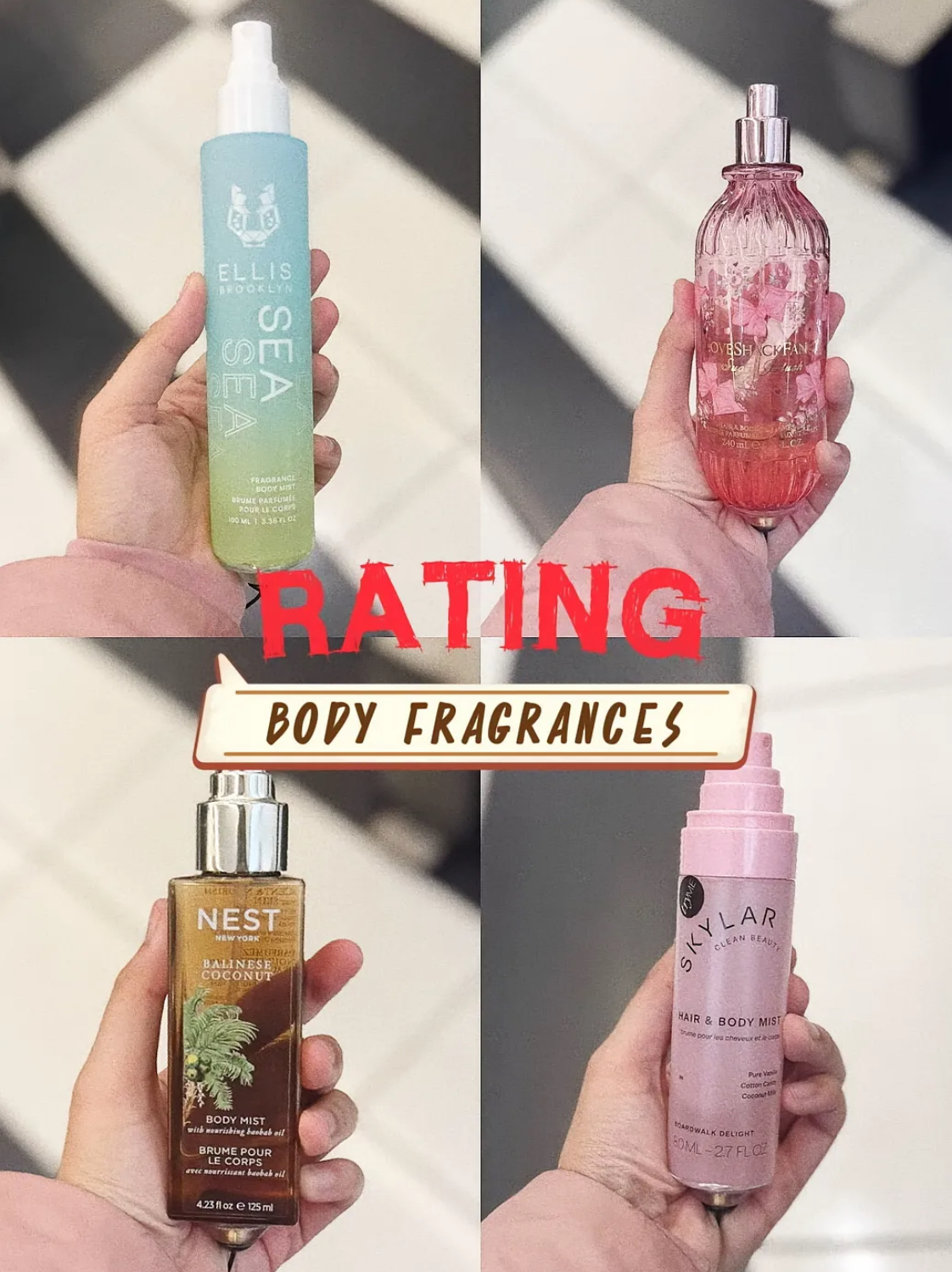 Best Body Mists!