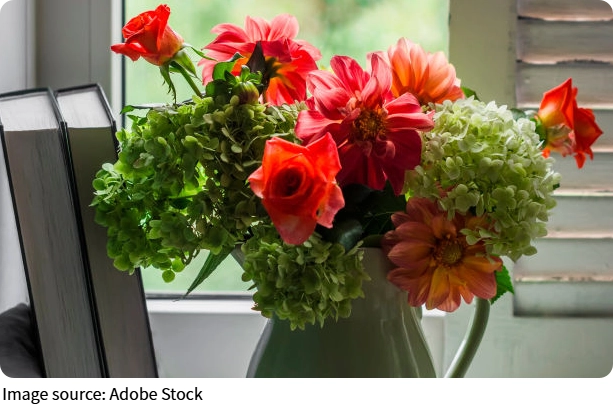 Craft Behind a Hydrangea!