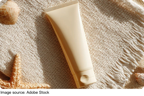 Sonnenschutz mit Schimmer