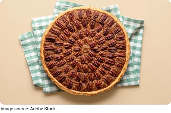 Pekándiós pite recept