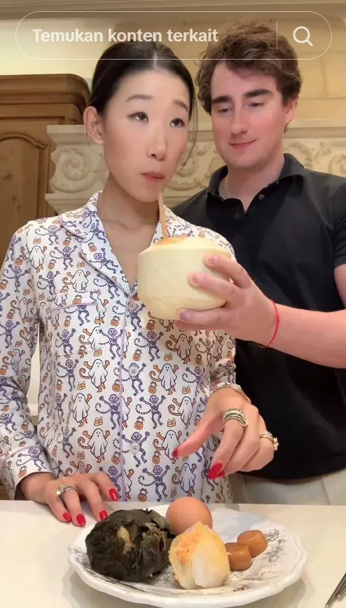 TikToker Flexing Hidup Mewah, Sarapan Kaviar Emas dan Sarang Burung Walet