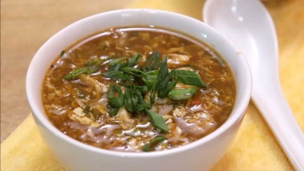 Hot and Sour Chicken Soup