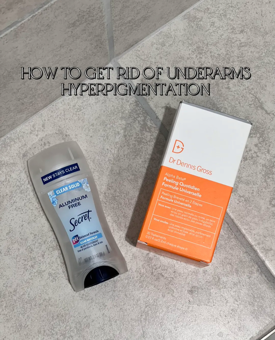 Underarm Hyperpigmentation