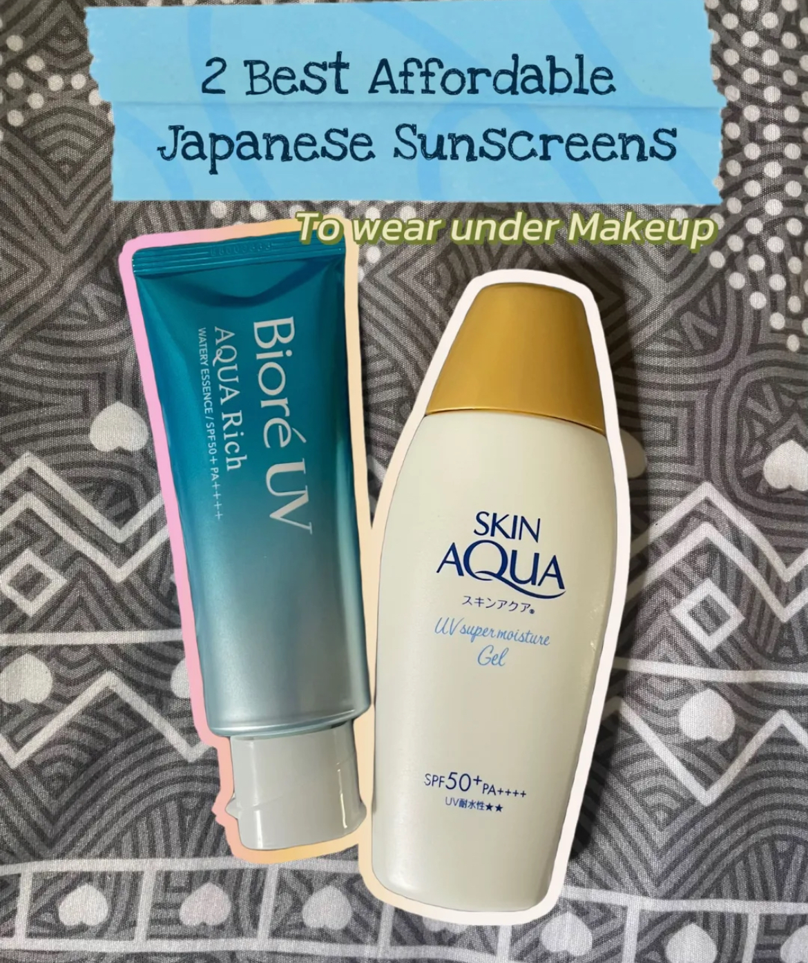 Japanese Sunscreens!