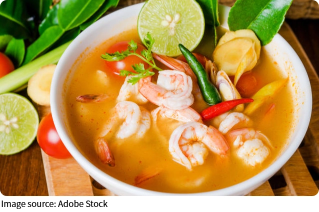 Tangy Seafood Soup