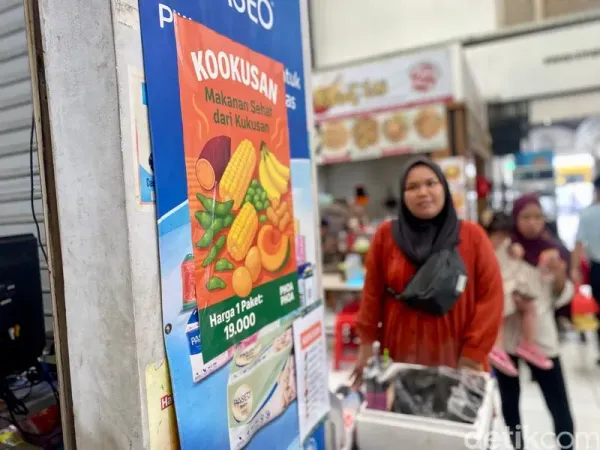 Sarapan Kukusan dan menunya yang tengah viral di media sosial.