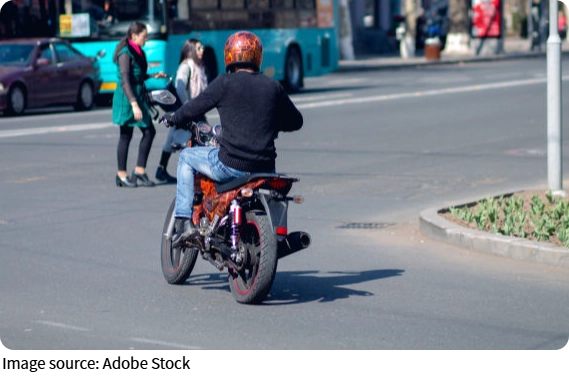 Мотоциклы на дорогах