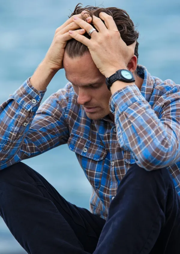 man who is upset about gender equality