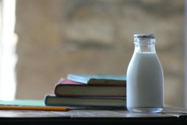 A bottle of milk. Photo by Unsplash