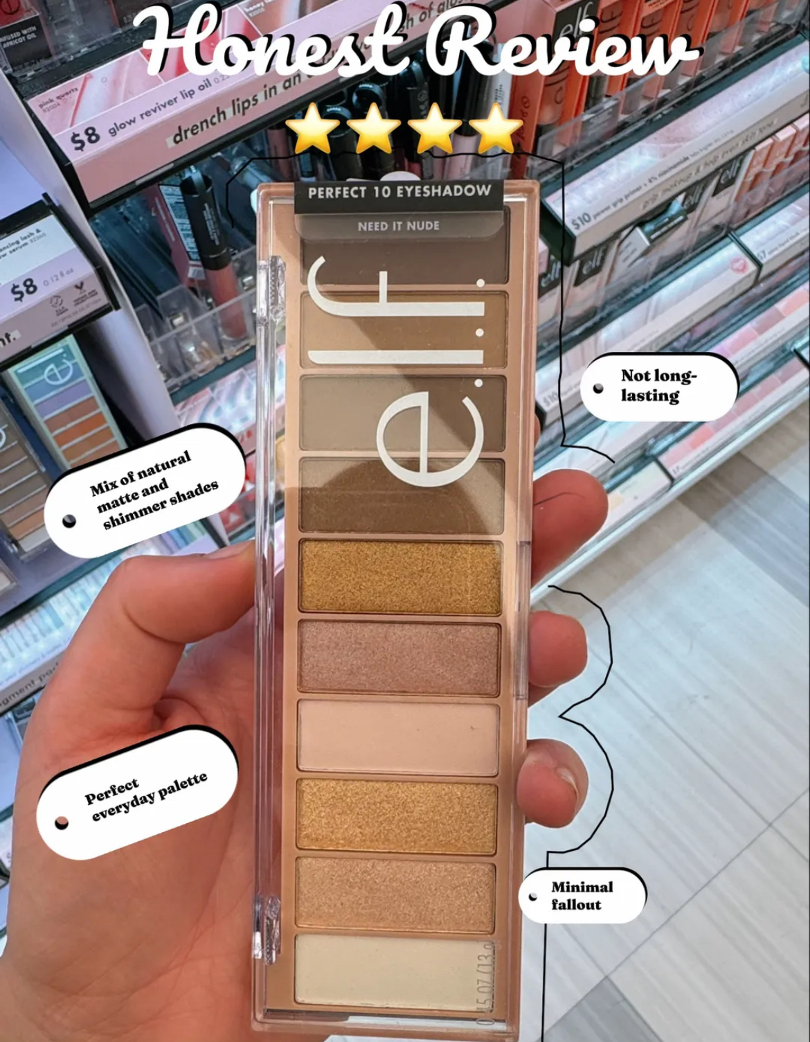 Đánh giá mỹ phẩm trung thực