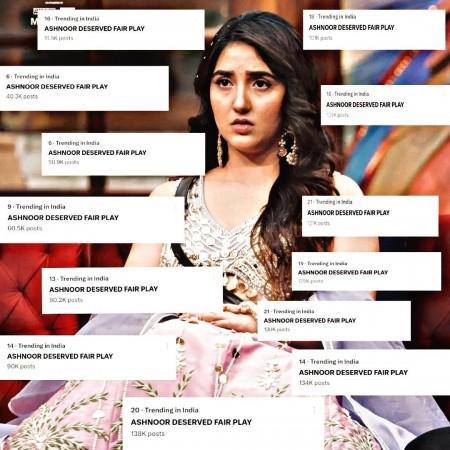 BB19: Ashnoor Kaur shares first post after eviction, says 'sukoon after tough storm'