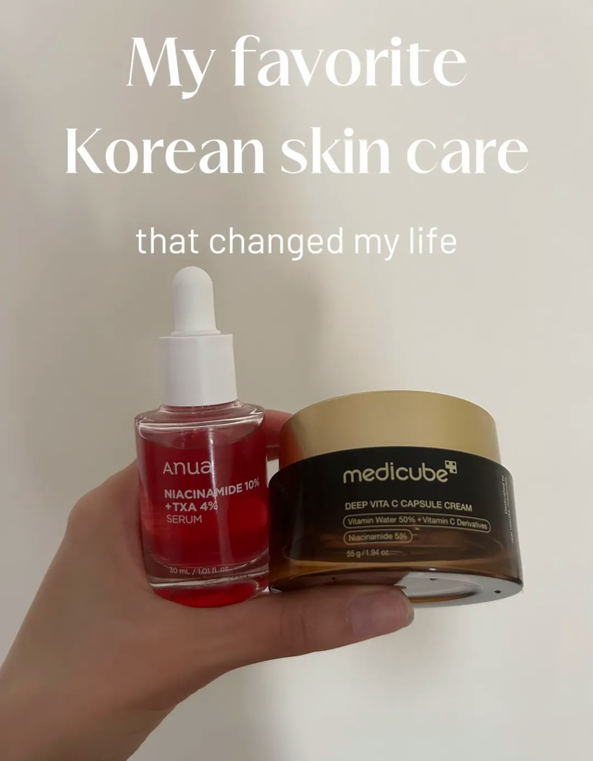 My Top Korean Glow!