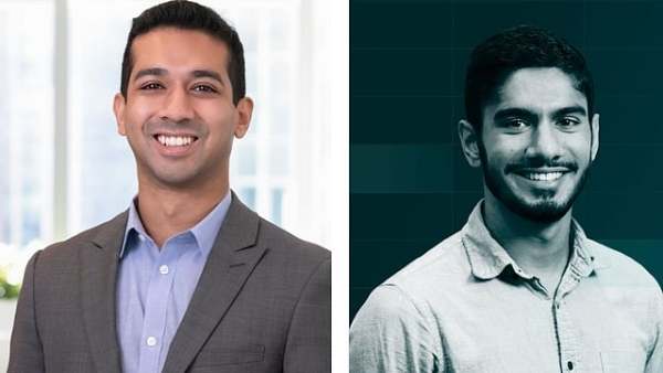 Samir Dutta (left) and Kunal Tangri (right)