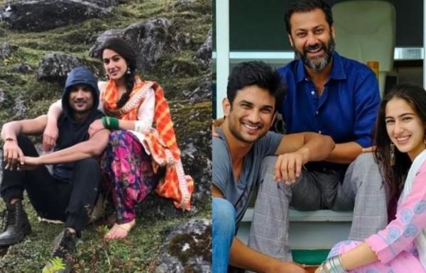 Sara Ali Khan, Sushant during Kedarnath shoot Sara Ali Khan, Sushant during Kedarnath shoot