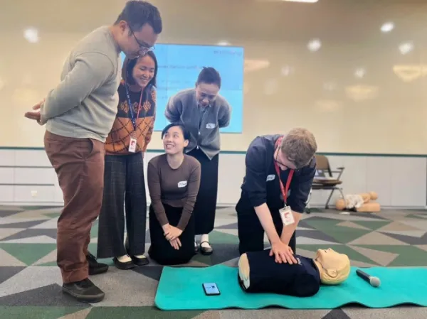 BUV staff are supported in developing essential life and soft skills. Photo courtesy of BUV