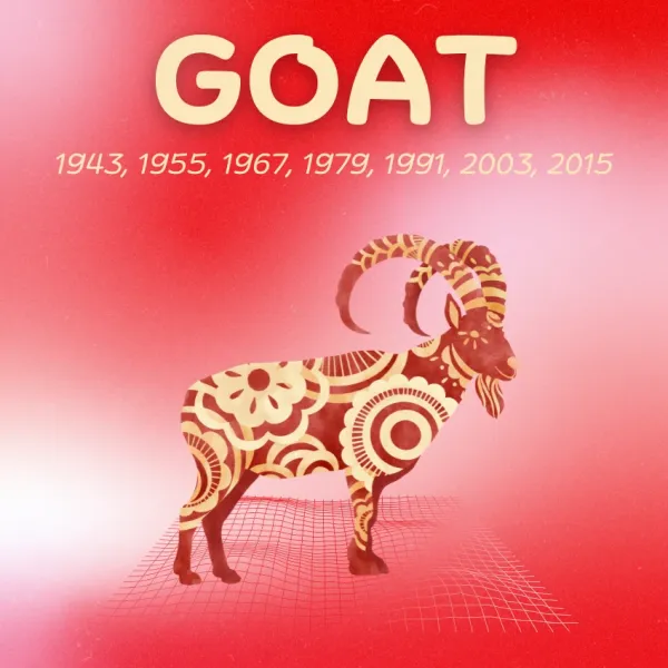 goat chinese zodiac signs luck financial success December 12 2025