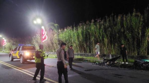 KECELAKAAN MAUT - Kecelakaan yang terjadi ruas jalan Boulevard Tondano, Kabupaten Minahasa, Kamis (11/12/2025) viral di media sosial.