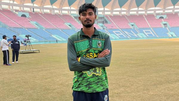 Sadek picked 4/19 in 3.4 overs against Kerala in just his second T20 match. 