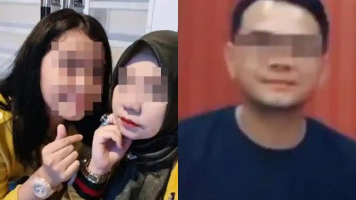 ANAK BUNUH IBU DI MEDAN - Suami Faizah, Alham kanan) dan Faizah Soraya bersama anak bungsu pelaku pembunuhan (kiri). Terungkap pengakuan keluarga soal kondisi rumah tangga yang tak harmonis.