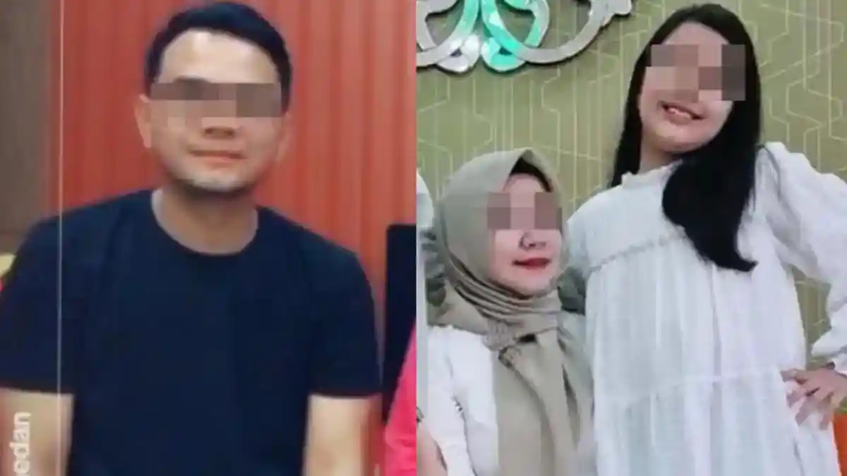 IBU DITIKAM ANAK KANDUNG - Keluarga Faizah Soraya, wanita ditikam anak kandung yang masih SD mencurigai suami korban, Alham Wumala Siagi (kiri). Saudara korban mengungkap Alham beberapa kali ketahuan selingkuh dalam lima tahun terakhir, Senin (15/12/2025).