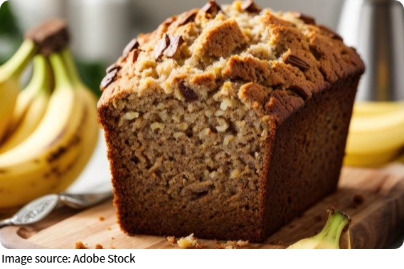 Домашний банановый хлеб