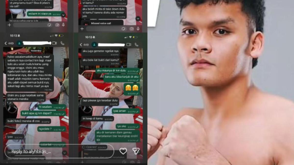 SAFRIE LAPOR AYA - Safrie Ramadhan merupakan kekasih Jule. Ia tampak membocorkan bukti perselingkuhan kekasihnya dengan Yuka kepada Aya Balqis.