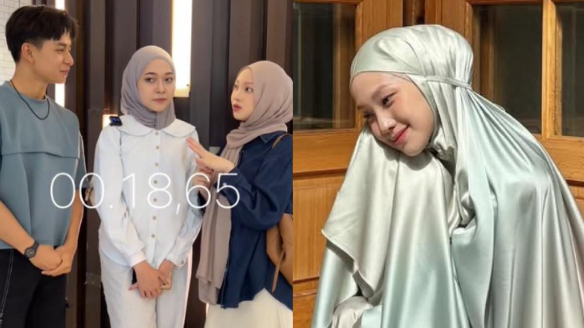 DUGAAN PERSELINGKUHAN JULE - Yusman Kusuma atau Yuka (kiri) satu pondok pesantren dengan Julia Prastini alias Jule (kanan). Ia sempat memuji Jule di depan Aliyah Balqis atau Aya (tengah).