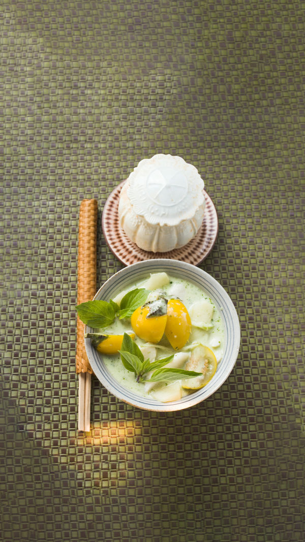 Coconut Basil Soup